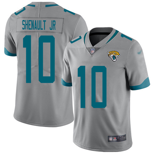 Nike Jaguars #10 Laviska Shenault Jr. Silver Youth Stitched NFL Limited Inverted Legend Jersey